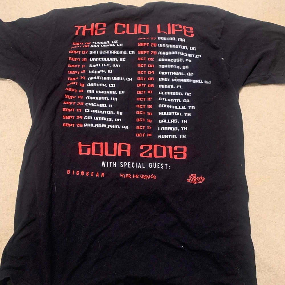KID CUDI INDICUD Tour T-Shirt